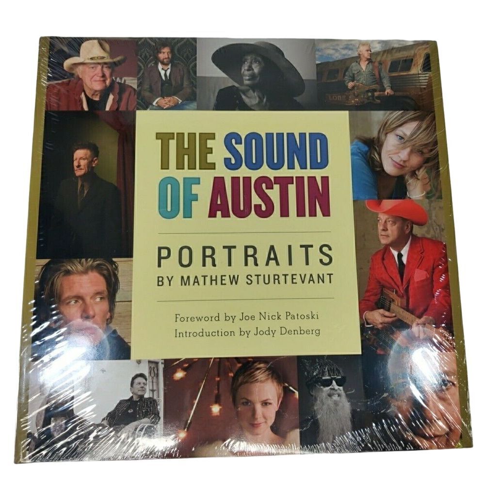 The Sound of Austin Portraits 1st edition ‎ Coffee Table Book New Sealed Music